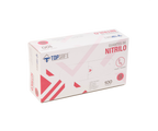 Guante de Nitrilo 3,5 grs Topsafe Rosado (100u)