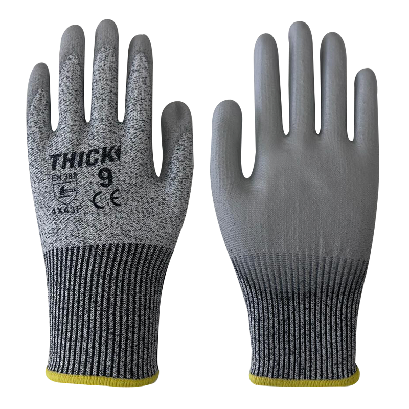 GUANTE ANTICORTE CUT 5 GRIS THICK