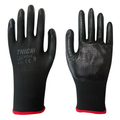 GUANTE NITRILO NEGRO LISO THICK