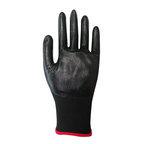 GUANTE NITRILO NEGRO LISO THICK