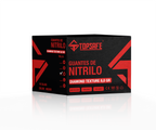 Box Guante de Nitrilo Texturizado Negro 8 grs Topsafe 10 x 50u