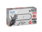 Guante de Nitrilo 3,5 gr Topsafe Negro (100u)